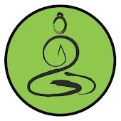 Original green yoga emblem